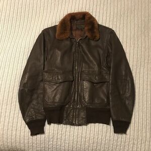 Vintage genuine 1950’s USN Navy G1 flight jacket aviators